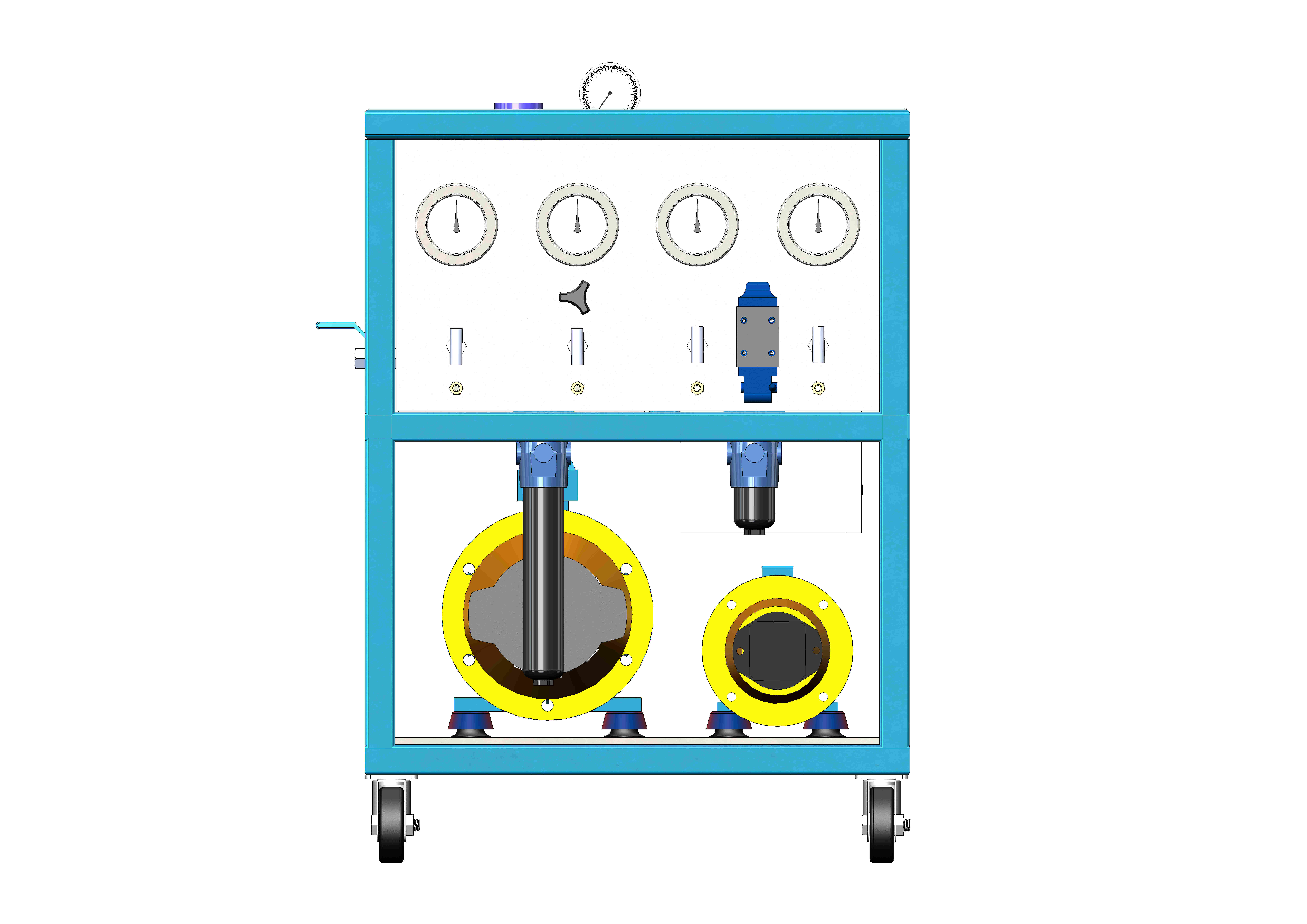 9.3KW发电机模型